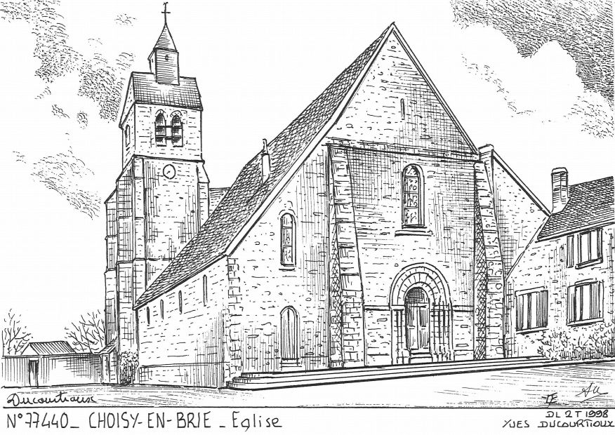 N 77440 - CHOISY EN BRIE - église
